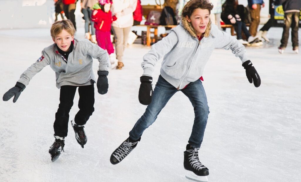 ice skating