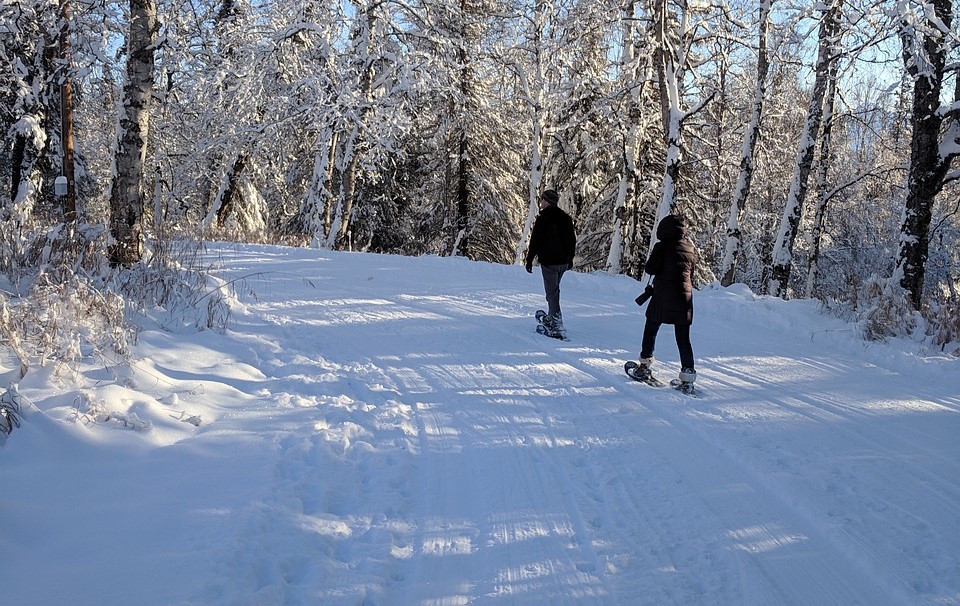 Snowshoeing in the White Mountains, NH Bretton Woods