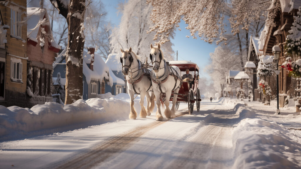 sleigh rides New Hampshire